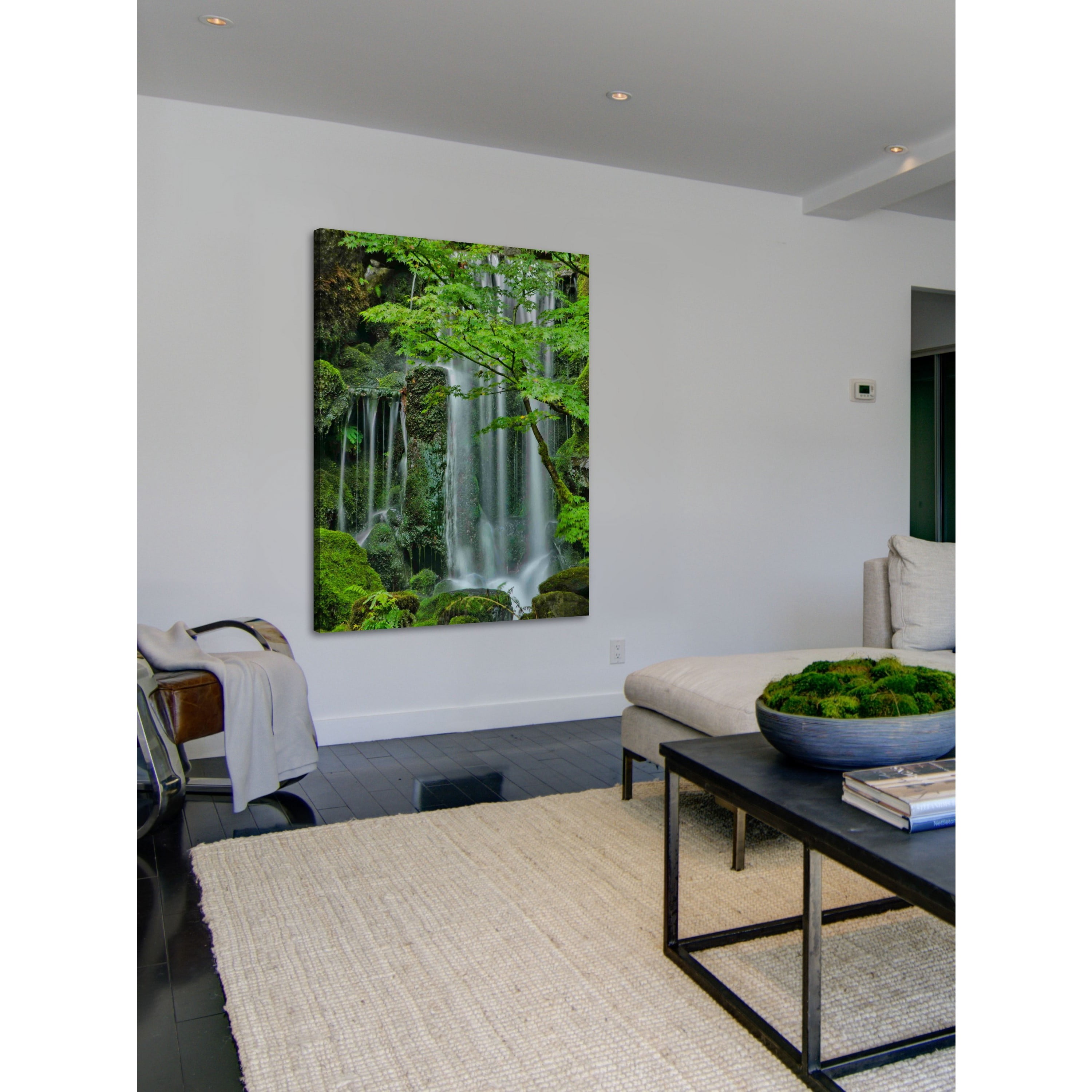 Marmont Hill "Silky Falls" Painting Print on Canvas