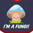 thumbnail image 4 of Inktastic I'm a Fungi with Mushroom Boys or Girls Baby Bib, 4 of 4