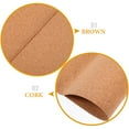 2 Sheets Cork Pad Drawers Liners for Shelves Drawer Liners for