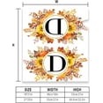 thumbnail image 6 of Fall Maple Leaves Monogram Letter D Mailbox Cover Magnetic 25.5x21 Inch, Family Last Name Initial Post Letter Box Covers, Autumn Thanksgiving Seasonal Outdoor Yard Oversized Mailbox Decor, 6 of 6
