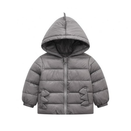 

Toddler Children Kids Sweatshirt/Children Baby Girl Tops Clothes/Girl Long Sleeve Outerwear/baby Girl Outerwear Winter Baby Boy Girl Hoods Light Puffer Down Outerwear Coat Clothes 1-7T