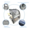 Texsens Portable Bird Carrier Backpack for Parakeet with Tray & Perch