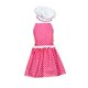 thumbnail image 2 of Gwong Juguete 22pcs / set Girl Kids Kids Kitchen Play Play Cocinar Delantal Chef Hat Herramientas de hornear Juguete Gwong 30005256, 2 of 6