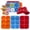 Red,Orange,Blue, variant on Clearance Under $1.99 Silicone Donut Baking Pan 6-Cavity Non-Stick Mold for Donuts Muffins Cupcakes Pastry