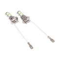 thumbnail image 2 of Bombillas LED de vidrio de cuarzo transparente de respuesta rápida y reemplazo de halógeno, mejoran la seguridad de conducción para la luz antiniebla del automóvil (DC12V), 2 of 4