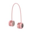 thumbnail image 2 of Wosthever Ventilador sin aspas para colgar en el cuello, ventiladores portátiles giratorios de 360 ​​° recargables por USB, refrigeración por aire Electrodomésticos Rosado Wosthever HA064491-01B, 2 of 6