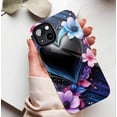 thumbnail image 5 of Luxurious Floral Heart iPhone Case, Women's Valentine's Day Gift, Compatible with iPhone 11/12/13/14/15/16 (Pro Max/Plus), 5 of 9
