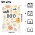 thumbnail image 2 of FORMRS 1-Subject Spiral Notebook 8" x 5" College Ruled 60 Refillable Sheet A5 Hard Cover, 2 Pack, Halloween Cute Pumpkins, 2 of 7