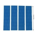 thumbnail image 4 of Blue Rhombus-Textured Front Surfboard Traction Pad with Strong Adhesive Backing, Premium EVA Anti-Slip Mat for Skimboards, Shortboards, Longboards, Fish Boards & Kayaks - Enhances Surfing Stability &, 4 of 6