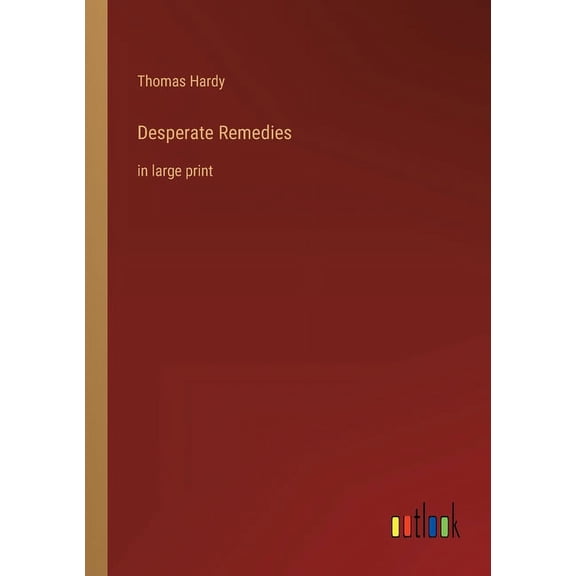 Desperate Remedies : in large print (Paperback)