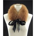 thumbnail image 2 of Jiibva Winter Women Faux Fur Collar Fasionable Multicolor Shawl Collar Warm Shawl Scarves for Outwear Coat, 2 of 4