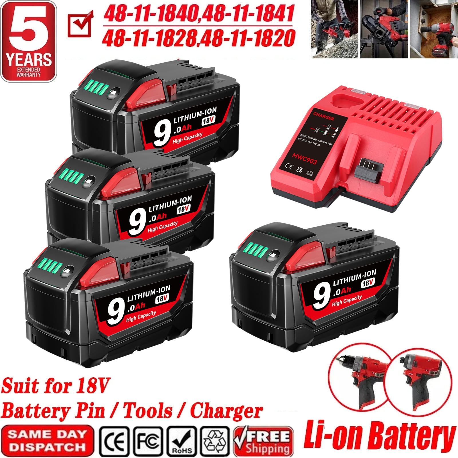 Henx A40DG650B1 40V Cordless Multi Function Power Head Garden