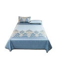 thumbnail image 2 of Dvkptbk Ice Silk Bed Sheet Three-Piece Cooler Mat Machine Washable and Foldable Non-Deformation Conditioning Mat Home Decor, 2 of 6