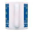 thumbnail image 4 of ThisWear Llama Hanukah Mug It's Time for Llamakkah Funny Jewish Gifts Hanukkah Present Coffee Mug Blue, 4 of 4