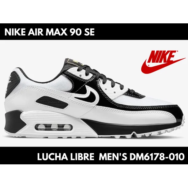 New Nike Air Max 90 SE Lucha Libre Black White Men's DM6178-010 Japan