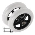 thumbnail image 1 of AURARMLET 2Pcs Wheelchair Spare Parts for Front Wheel with Quiet Operation, 1 of 5
