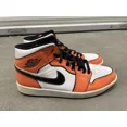 thumbnail image 1 of Size 11 N I-K-E A i r-Jor-dan 1 Mid SE Turf Orange Mens Shoes 2021 DD6834-802, 1 of 6