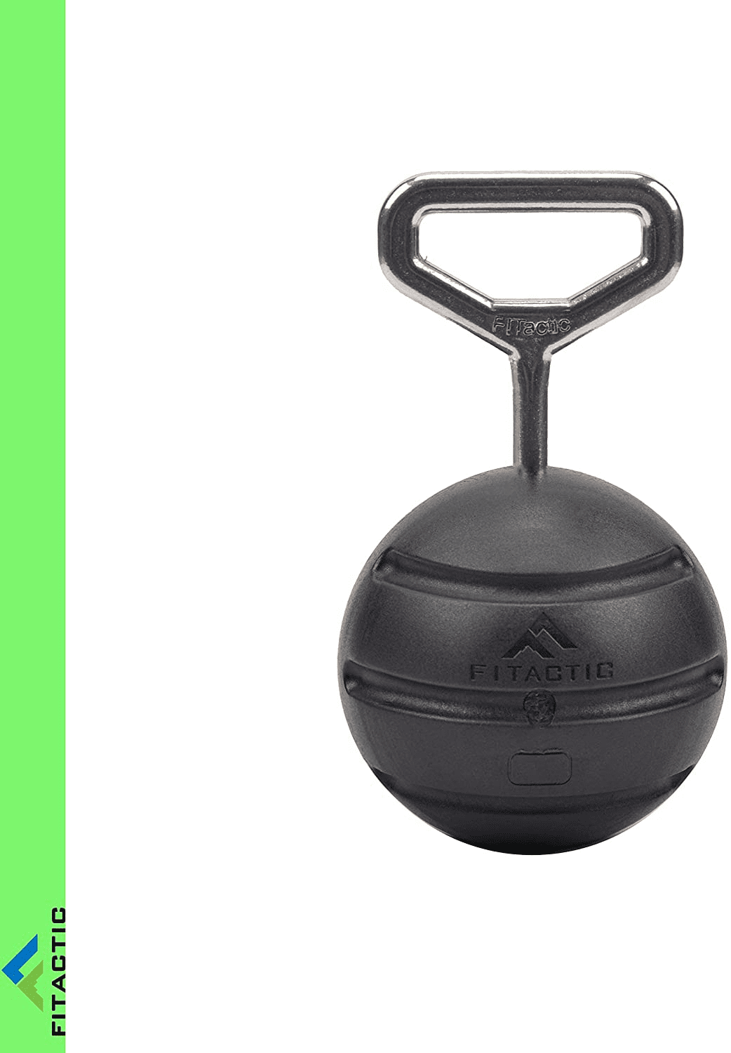Fitactic Rock Climbing Solid Training Cannonball Bomb Power Pull up Ball Hold Grips for Straps for Finger, Forearm, Biceps, Back Muscles