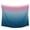 Blue, variant on Pink Turquoise Ombre Small Tapestry for Bedroom Wall Hanging Tapestry,Teal Modern Geometric Striped Abstract Art Ceiling Backdrop Tapestries Poster Blanket Wall Decor for Living Room 23" x 28"