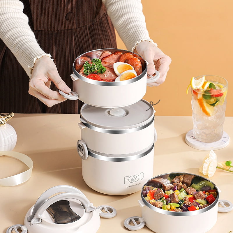 Stainless Steel Bento Lunch Box Japanese Multilayer Food Container