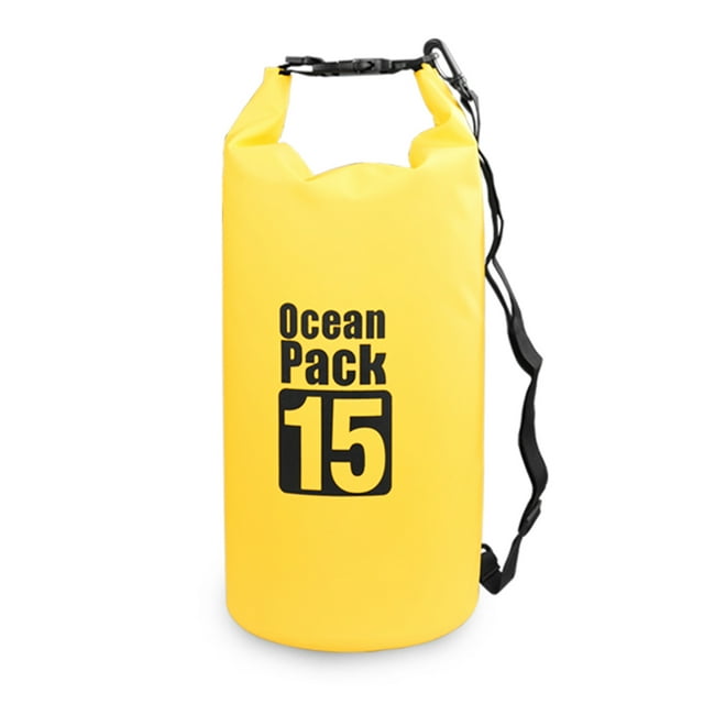Yeacher 10L / 15L / 20L / 30L Outdoor Waterproof Dry Backpack Water Bag Roll Sack for Kayaking Rafting Boating River Trekking