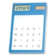 thumbnail image 1 of Transparent Basic Standard Digital Calculator Solar Power Desktop Pocket Size Mini Handheld For Students Use, 1 of 4