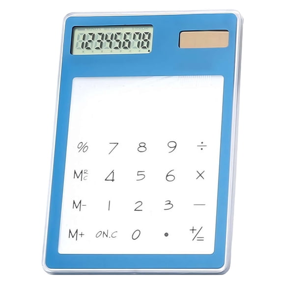 Binwennn Arts And Crafts for Kids Ages 8-12 Girls Craft Storage Stationery Paper And Envelopes Set Cute Transparent Basic Standard Calculators Small Digital Calculator Solar Power Desktop Calculators