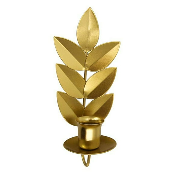 AOOOWER Artistic Wheat Shape Wall Sconce Candle Holder for Living Room or Bedroom Decors