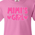 thumbnail image 4 of Inktastic Mimi's Girl Pink with Hearts Youth T-Shirt, 4 of 5