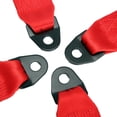 thumbnail image 2 of Universal 4 Point Quick Release Sports Racing Car Seat Belt Harness Red(Red), 2 of 5