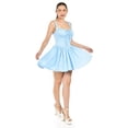 thumbnail image 1 of Vestido de corset fruncido Roman Fashion /Juvenil, 5746 (Azul cielo) azul cielo M, 1 of 5
