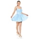 thumbnail image 1 of Vestido de corset fruncido Roman Fashion /Juvenil, 5746 (Azul cielo) azul cielo CH, 1 of 5