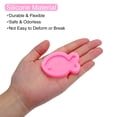 thumbnail image 4 of Uxcell 8 Pcs Moldes de Resina de Pescado de Silicona para Colgantes de Llaveros, Rosa, 4 of 6