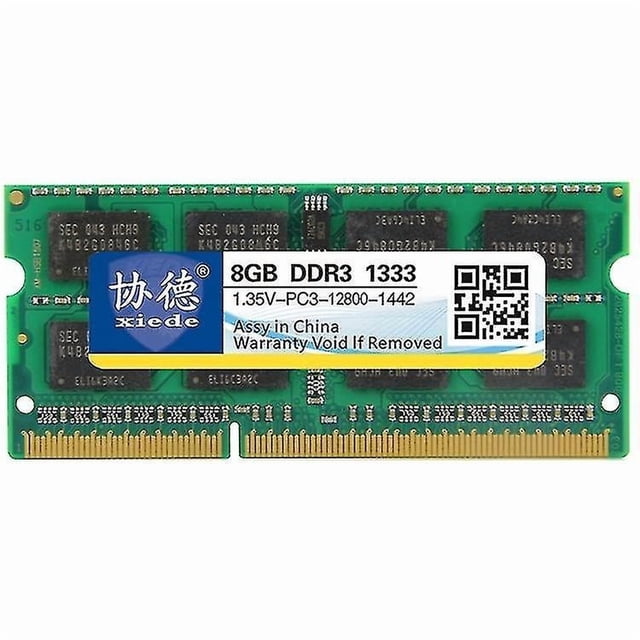 Juego de accesorios para computadora HUOGUO XIEDE X096 DDR3L 8GB 1333 MHz R