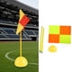 thumbnail image 1 of Postes de Fútbol DYNWAVEMX Equipo de Campo de Juego Multifuncional 2 Piezas Base Amarilla, 1 of 8