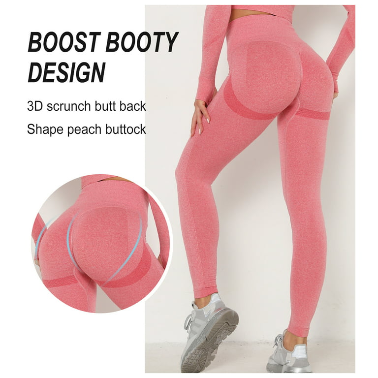 Chriamille Ruched Butt Lift Peach Leggings High Waisted Seamless Leggings  Anti Cellulite Scrunch Butt Seamless Gym Leggings : : Clothing,  Shoes & Accessories