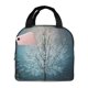 thumbnail image 1 of Disketp Winter Rabbit for Insulated Lunch Bag for Women and Men, Perfect for Work, Hiking, Picnic, 1 of 8