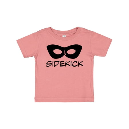 

Inktastic Sidekick Kids Superhero Mask Boys or Girls Baby T-Shirt