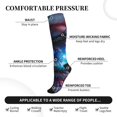 thumbnail image 3 of Bixox Modern Colorful Eyes Print Compression Socks,Compression Socks Women & Men Circulation for Medical,Running,Athletic, 3 of 7