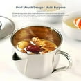 thumbnail image 2 of Wozhuo 304 Stainless Steel Household Oil Filter Pot Soup Oil Separation Kitchen Oil Filter Easter Home Decor, 2 of 6