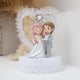 thumbnail image 3 of Adorno de resina para tarta de boda, moderno y sencillo, para novio y novia Tomar tu mano, 3 of 9