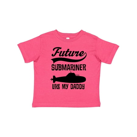 

Inktastic Future Submariner Like Daddy Gift Toddler Boy or Toddler Girl T-Shirt
