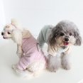 thumbnail image 4 of Coral Fleece Puppy Hoodie Wear-Resistant Warm Jumpsuit for Winter, Skin-Friendly and Comfortable, 4 of 8