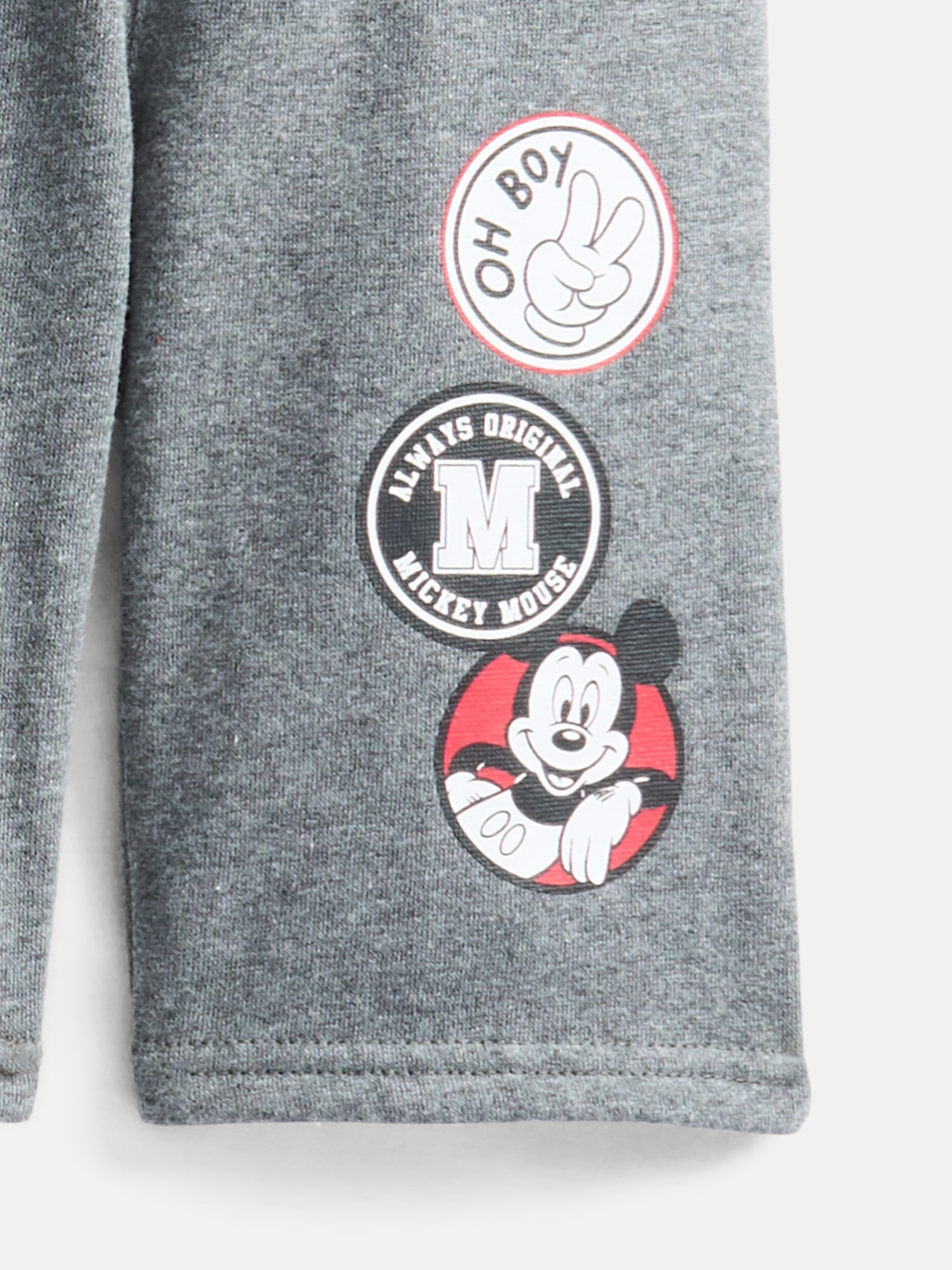 Mickey and Friends Baby Boys Quarter Zip Pullover and Pants Set, 2 Piece, Sizes 0/3M-6/9M