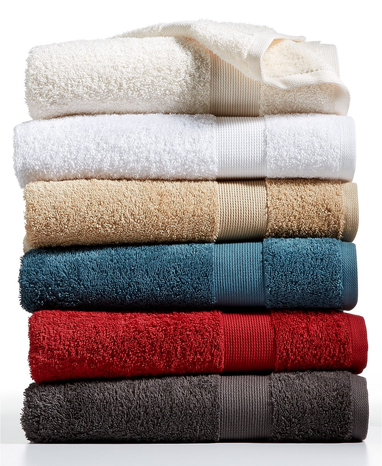 Baltic Linens Pure Super Absorbent Cotton Chelsea Home Bath Towel