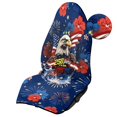 thumbnail image 6 of Binienty 250th Eagle Patriotic Floral Car Seat Cover Towel After Gym Swimming Yoga Washable Anti-Slip Car Seat Protector for Cars SUV Van, 6 of 8