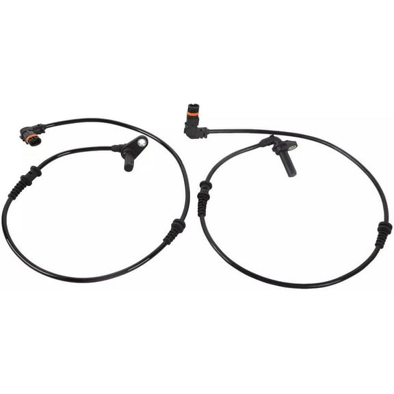 Pair Front Left Right Side ABS Wheel Speed Sensor Compatible With Mercedes-Benz CLS550 2012-2014 CLS63 AMG 2012-2013 E350 2010-2013