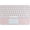 Pink, variant on Wireless Bluetooth Keyboard with Touchpad for ipad, Portable Mini Small Universal Rechargeable 10 inch Ultra-Slim Wireless Keyboard for Tablet Smartphone PC Computer Laptop Windows Android iOS