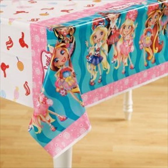Yummi-Land Multicolor Plastic Tablecloth 1 count