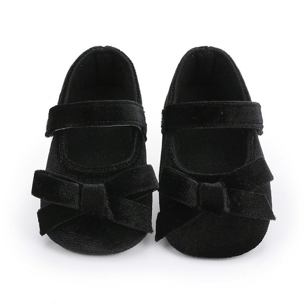 nsendm Baby Boys Shoes infant Male Little Girls Shoes Size 12 Toddler Kids Infant Girls Soild Colour Bowknot Princress Shoes Soft Running Shoe Toddler